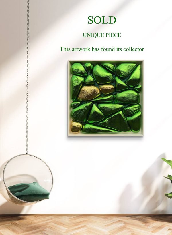 Contemporary European artwork designed for sophisticated interiors and architectural harmony.