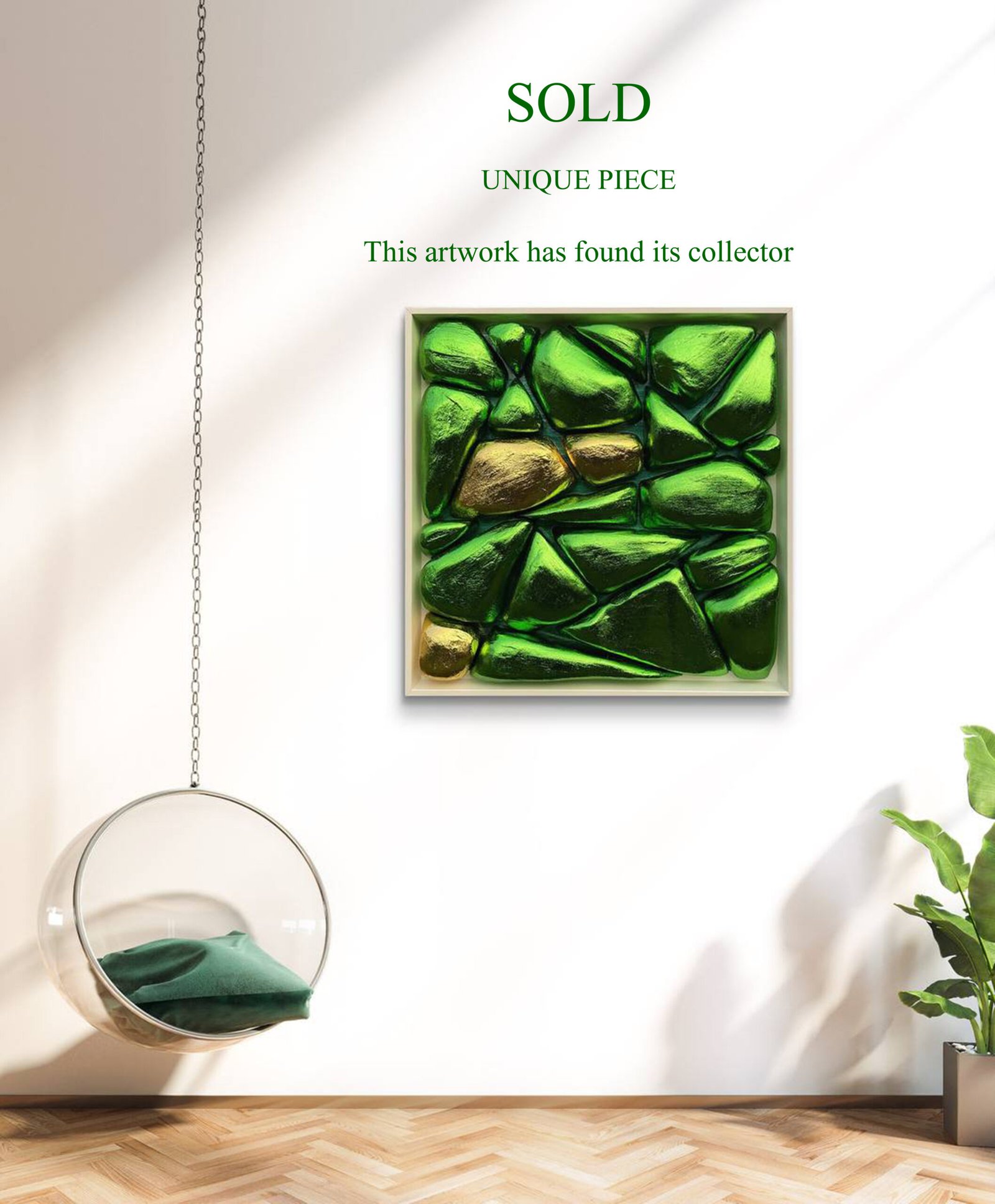 Contemporary European artwork designed for sophisticated interiors and architectural harmony.