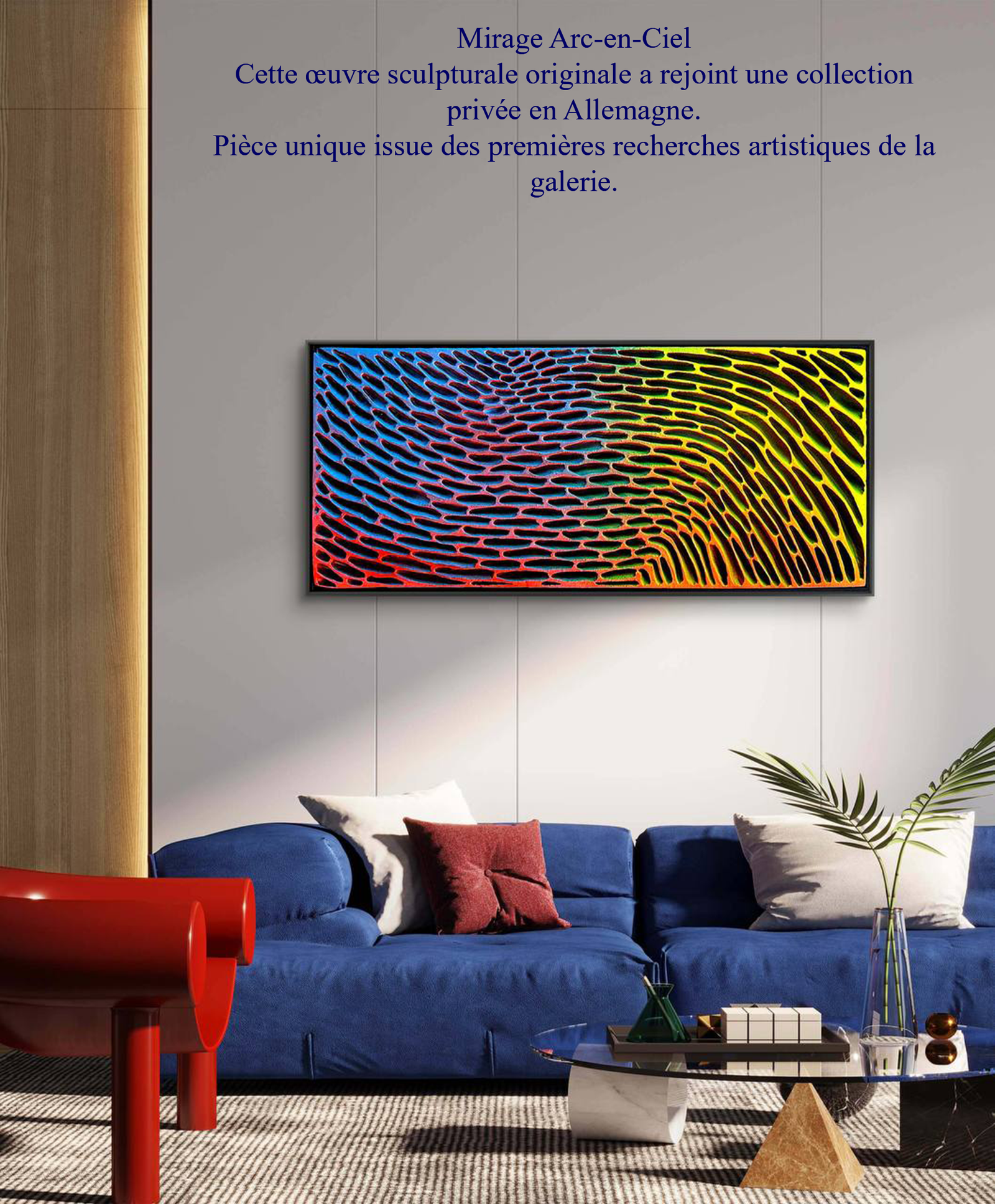 Artwork Acquired This artwork has joined a private collection in Netherlands. A unique creation, now connected to a place, a story, a presence.