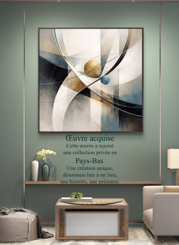 Abstract Hand-Carved Painting –Unique Artwork – Maria Ruisi - Europe -2022